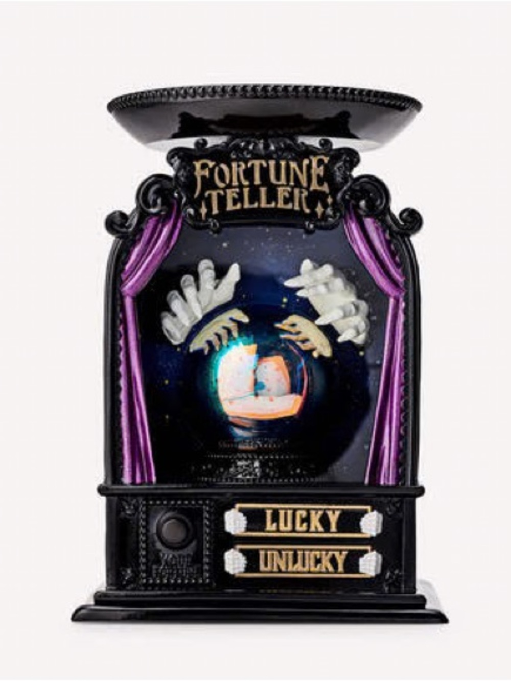 Bath and Body Works Light-up Glow-in-the-Dark Fortune Telling Pedestal - NEW